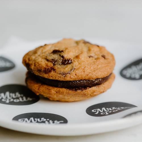 Mini Chocolate Chip Cookie Sandwiches